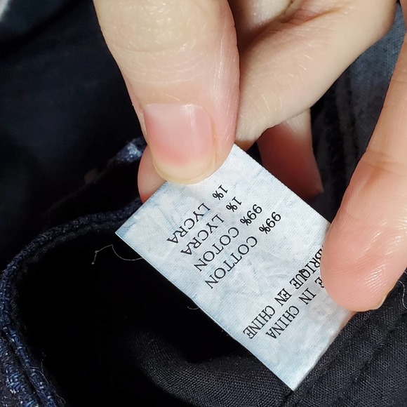 LIKE NEW Theory Stylish & Comfy Emme/Texas Dark Blue Jeans 70604213 Size 2 - Picture 8 of 10